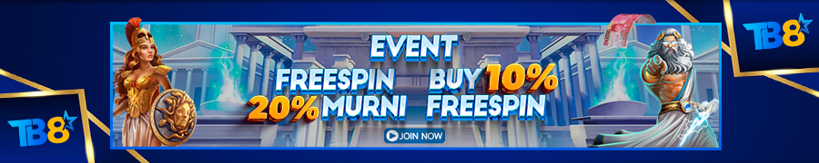 EVENT FREESPIN MURNI 20% & BUY FREESPIN 10%